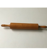 Vintage one piece wood rolling pin primitive rustic farmhouse kitchenwar... - $19.75