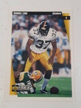 Carnell Lake Pittsburgh Steelers 1997 Upper Deck Collector&#39;s Choice Card #293 - £0.78 GBP