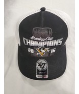 NWT &#39;47 Pittsburgh Penguins 2016 Stanley Cup Champs Adjustable Snapback ... - £23.18 GBP