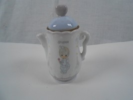 Precious Moments 1995 Teapot Shape Spice Jar Enesco ALLSPICE 4&quot; - $7.70