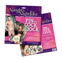 Sportsheets Naughty Night Out Pin The Cock On The Jock Game - £17.14 GBP