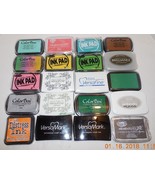 HUGE Lot of 33 Different Stamp Craft DIY Ink Pads Versamark Color Box Br... - £93.53 GBP
