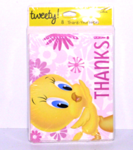 Vintage Retro Hallmark Looney Tunes Tweety Bird Thank You Cards and Envelopes - £10.86 GBP