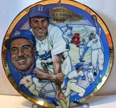 1992 Hamilton Collection Baseball Plate Brooklyn Dodgers Duke Snider - £11.74 GBP