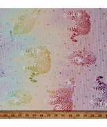 Cotton Jaguars Rainbow Tula Pink Daydreamer Mick Jaguar Fabric Print BTY... - €12,80 EUR