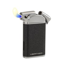 Vertigo Crosby Pipe Flame Lighter BLACK - VERT CROSBY BLACK - $456.16 MXN