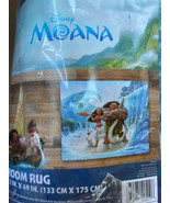 NEW Disney Licensed MOANA, MAUI,HEI HEI PUA Area Room Rug Bedroom Decor ... - £55.01 GBP