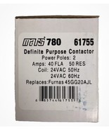 Mars 780, 2 Pole, 40A, 24V Definite Purpose Contactors Part No. 61755 - £33.37 GBP