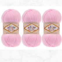 Alize Baby Best Yarn 90% Anti-Pilling Acrylic 10% Soft Bamboo Blend Crochet Hand - £13.49 GBP