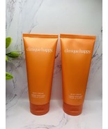 2 Clinique Happy Perfume Body Cream Moisturizer Lotion 6.7 Fl oz Each 60... - $55.12 CAD