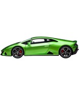 Lamborghini Huracan EVO Verde Selvans Green Metallic 1/18 Model Car by A... - £225.60 GBP