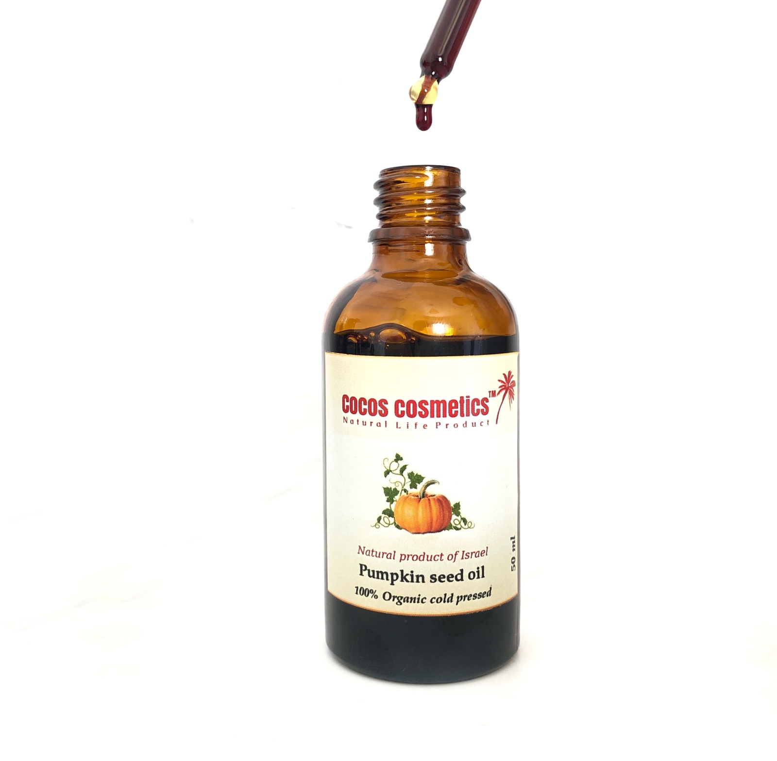 Facial oil Pumpkin Seed Oil 50 ml pure organic undiluted cold pressed unrefined  - $17.99