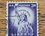 US Stamp Statue of Liberty 3c Used 1035 - $0.94