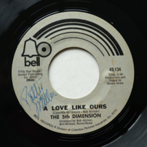 The 5th Dimension - Never My Love / A Love Like Ours 45 rpm Vinyl 7&quot; Single - £9.78 GBP