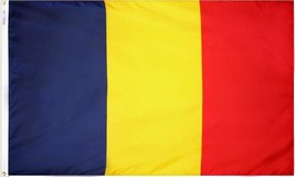 Chad - 3&#39;X5&#39; Nylon Flag - £34.08 GBP