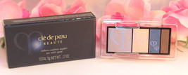 New Shiseido Cle De Peau Beaute Eye Shadow Quad Refill #202 Colors &amp; Highlights - $29.69