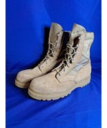 Vibram Mondo PT 8430 UFCW Men’s Sz 13R Military Boots Steel Toe Tan Hot ... - £47.79 GBP