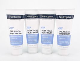 Neutrogena Fragrance Free Daily Facial Moisturizer Face Neck Moisturizer Lot of4 - $31.88