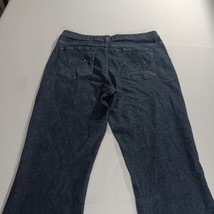 Lee Slender Secret Lower On The Waist Jeans Women's 16 (34×30) Blue Denim image 15