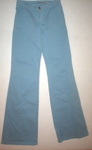 New J Brand Jeans Womens 24 25 x34 USA Light Blue Pants Wide Leg Bell Ta... - $206.91