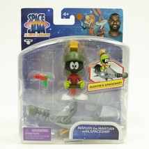 Space Jam A New Legacy Marvin The Martian Figure W/ Spaceship - £11.52 GBP