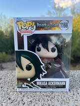 Funko Pop Animation - Attack on Titan - Mikasa Ackermann (#1166, New) - £15.14 GBP