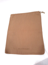 Authentic BURBERRY MED Brown Dust Bag Drawstring  Shoes or Accessories 1... - £14.60 GBP