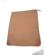 Authentic BURBERRY MED Brown Dust Bag Drawstring  Shoes or Accessories 1... - £14.63 GBP