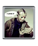 Friday the 13th Jason Voorhees Crocs Parody Coaster 4 X 4 inches - £6.75 GBP