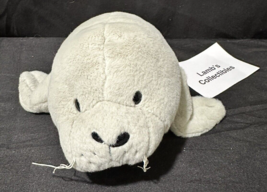 Manatee Plush Ganz 10" long Bean Bag Stuffed Toy Animal river sea creature soft - $13.09