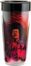 Jimi Hendrix - 16-Ounce Plastic Travel Mug by Vandor - $18.76