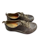 Cushe Rowdy Brown Leather Sneaker Lace Up Shoes Mens Size 9 - £23.52 GBP