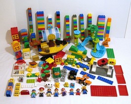 LEGO DUPLO Huge Lot Pirate Ship, Train, Figures, Animals  - $79.95