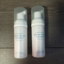 LOT OF 2-Elizabeth Arden White Glove Extreme Clarifying Foam Cleanser 1.... - £8.55 GBP