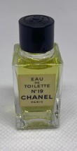 Chanel 19 Eau de Toilette Perfume Miniature Parfum Profumo Mini Mignon 4 ml 0.13 - $13.86