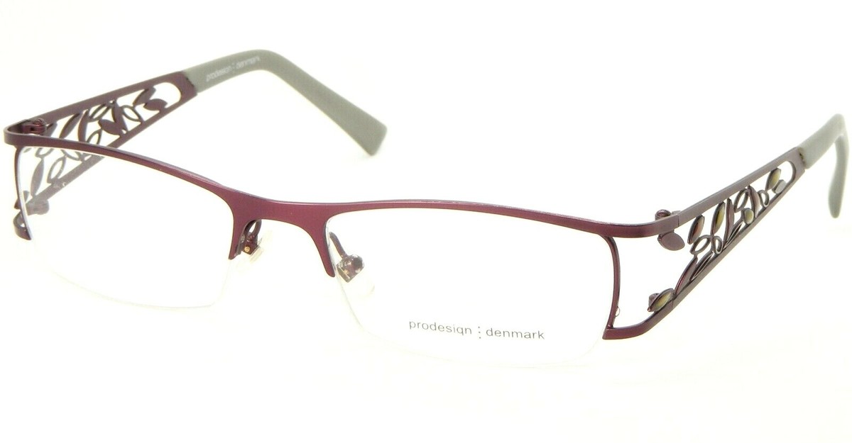 Nuevo Prodesign denmark 5132 4021 Rojo Gafas Marco 52-18-130mm ( Notas) - $96.01