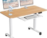 Electric Standing Desk Adjustable Height, 48 X 24 Inches Stand Up Desk W... - $370.99