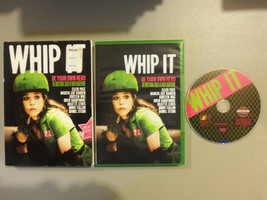 2009 WHIP IT Roller Derby Ellen Page Drew Barrymore Kristen Wig Jimmy Fallon DVD - £15.60 GBP