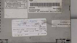 Volkswagen Golf Jetta CC EOS CD Satellite Player Radio Stereo 3co-035-684 image 6