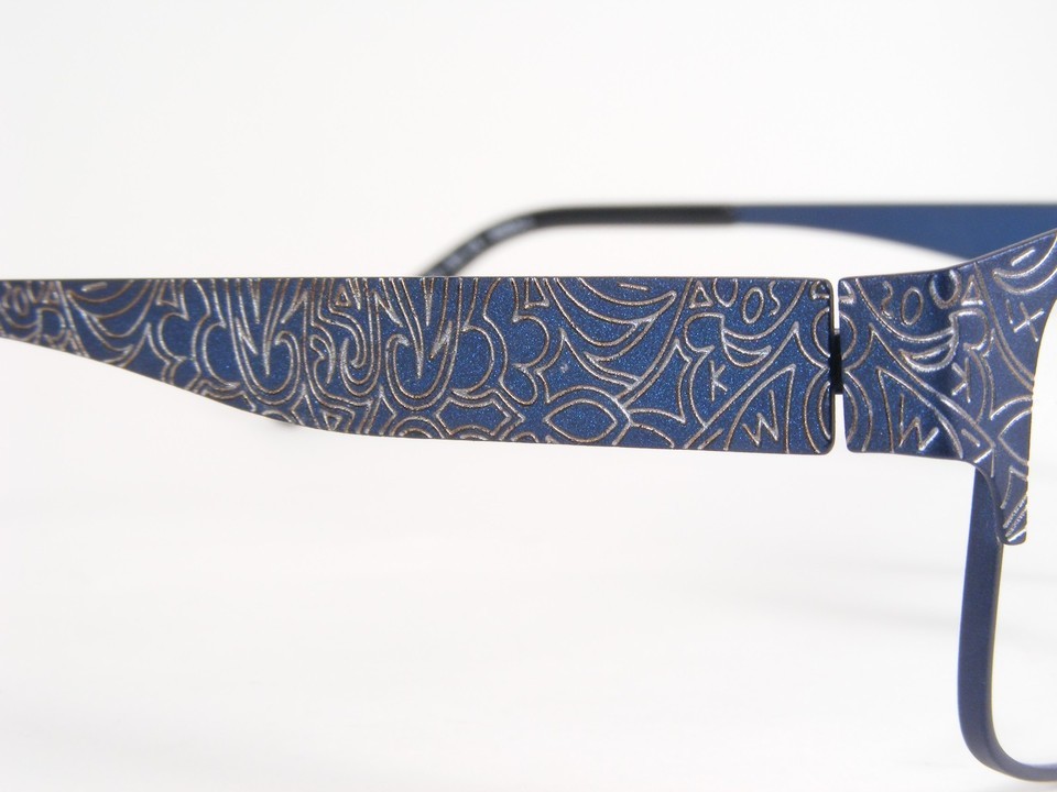 ChangeMe! 2268-2 8508-2 Blue UNIQUE RARE EYEGLASSES GLASSES 50-15-135mm Germany Item image 7