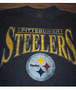 Vintage Style PITTSBURGH STEELERS NFL FOOTBALL T-Shirt MENS LARGE - $27.80 CAD