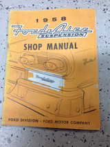 1958 Ford Aire Sospensione Servizio Negozio Riparazione Officina Manuale OEM - £27.07 GBP