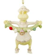 Lenox Grinch Grabs The Garland Ornament Dr. Seuss Who Stole Christmas NEW - $58.00
