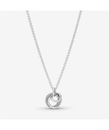 S925 Sterling Silver Family Alway Encircled Pendant Necklace,Fit For Fam... - $28.70 CAD
