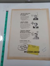 western union ads no question about what you said sides (Book4 #22) - $5.94