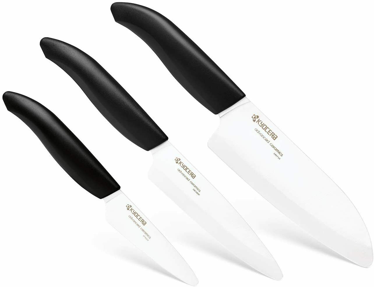 Kyocera FK-3PC BK 3Piece Advanced ceramic Revolution Series Knife Set - £60.04 GBP