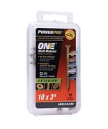 Hillman 116804 Power Pro One Bronze Multi-Material Wood Screws #10 x 3&quot;,... - $20.89 CAD