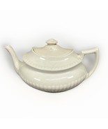 Vintage White Ceramic Teapot With Lid - 9.75x5.5x5.75” - $19.79