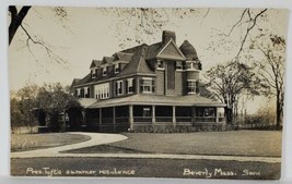 Rppc Beverly Mass President Taft&#39;s Summer Residence Snous Photo Postcard R19 - £15.14 GBP