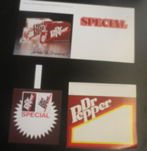 3 DIfferent Dr Pepper Store Price Tags - $2.72